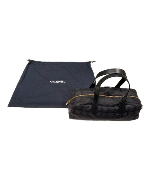 CHANEL（シャネル）CHANEL (シャネル) ミニボストンバッグ ブラックの古着・服飾アイテム