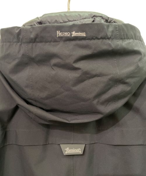 HERNO（ヘルノ）HERNO (ヘルノ) GORE WINDSTOPPER ダウンコート ブラック サイズ:50の古着・服飾アイテム