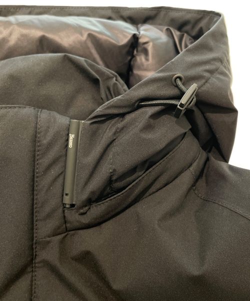 HERNO（ヘルノ）HERNO (ヘルノ) GORE WINDSTOPPER ダウンコート ブラック サイズ:50の古着・服飾アイテム