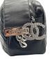 中古・古着 CHANEL (シャネル) ワンショルダーバッグ ブラック×シルバー金具：230000円
