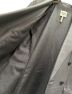 中古・古着 HERMES (エルメス) ダブルブレストレザーコート グレー サイズ:36：398000円