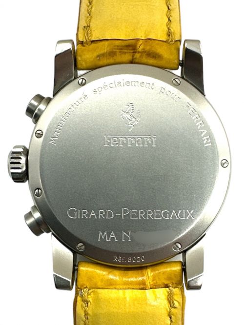 GIRARD-PERREGAUX（ジラール ペルゴ）GIRARD-PERREGAUX (ジラール ペルゴ) Ferrari (フェラーリ) クロノグラフ デイト ブラック サイズ:36mmの古着・服飾アイテム