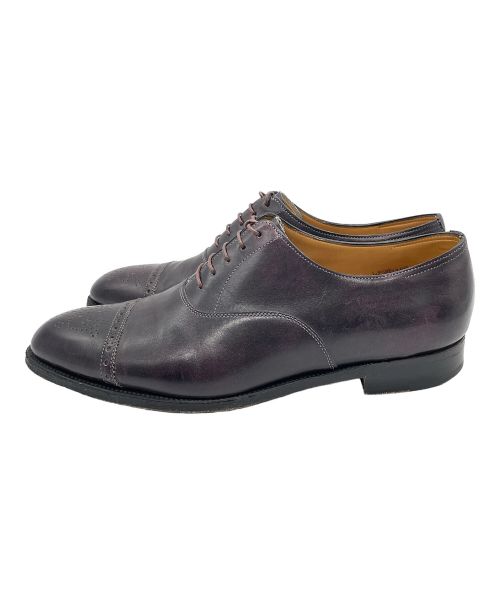 JOHN LOBB（ジョンロブ）JOHN LOBB (ジョンロブ) PAUL SMITH (ポールスミス) メダリオン シューズ パープル サイズ:8 1/2の古着・服飾アイテム