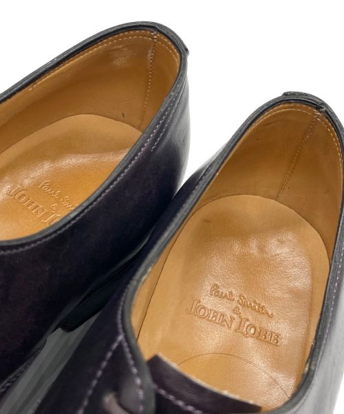 JOHN LOBB（ジョンロブ）JOHN LOBB (ジョンロブ) PAUL SMITH (ポールスミス) メダリオン シューズ パープル サイズ:8 1/2の古着・服飾アイテム