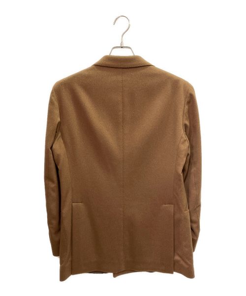 TAGLIATORE（タリアトーレ）TAGLIATORE (タリアトーレ) VESVIOヴェスビオ キャメル ダブル ブレストジャケット ブラウン サイズ:46の古着・服飾アイテム