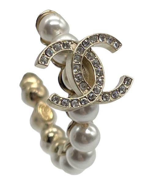 CHANEL（シャネル）CHANEL (シャネル) ココマークフェイクパールピアスの古着・服飾アイテム