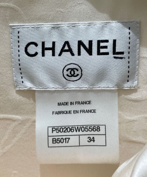 CHANEL（シャネル）CHANEL (シャネル) 切り替えワンピース ベージュ×ブラック サイズ:34の古着・服飾アイテム