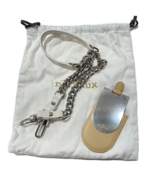 DELVAUX（デルヴォー）DELVAUX (デルヴォー) Brillant Mini Surpique ホワイトの古着・服飾アイテム
