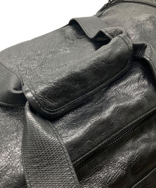 BALENCIAGA（バレンシアガ）BALENCIAGA (バレンシアガ) adidas Originals (アディダスオリジナル) GYM BAG(ジムバッグ)/ボストンバッグ/ショルダーバッグ ブラック×ホワイト サイズ:-の古着・服飾アイテム