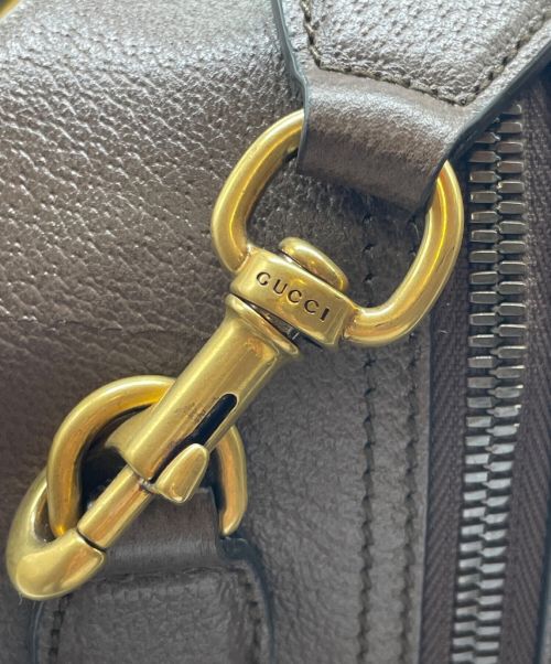 GUCCI（グッチ）GUCCI (グッチ) adidas Originals (アディダスオリジナル) Large Duffle Bag ベージュ×ブラウン サイズ:-の古着・服飾アイテム