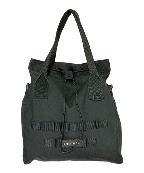 BALENCIAGA（バレンシアガ）BALENCIAGA (バレンシアガ) アーミートートバッグM グレー サイズ:Mの古着・服飾アイテム