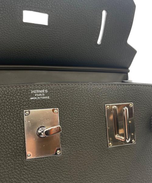 HERMES（エルメス）HERMES (エルメス) アッカド GM/シルバー金具/トゴ/ヴェール ドゥ グリ/カーキ/グリーン系/U刻印 カーキ サイズ:GMの古着・服飾アイテム