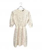 CHANELシャネル）の古着「カシミヤウールニットワンピース P70970K10170 2021年製」｜ホワイト