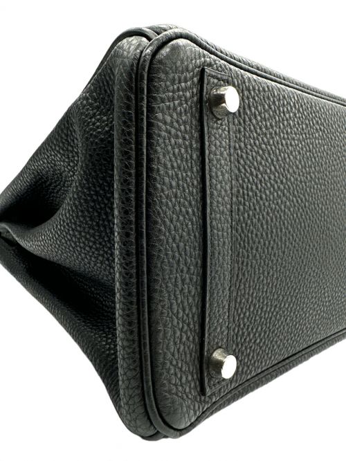 HERMES（エルメス）HERMES (エルメス) バーキン 30 ブラック×シルバー金具 サイズ:30の古着・服飾アイテム