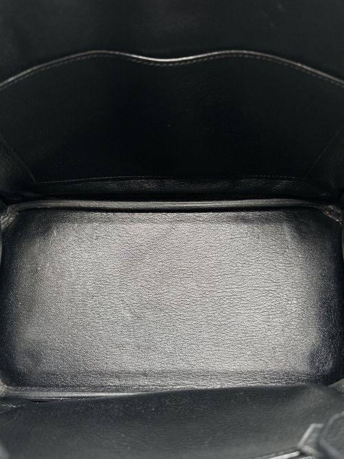 HERMES（エルメス）HERMES (エルメス) バーキン 30 ブラック×シルバー金具 サイズ:30の古着・服飾アイテム