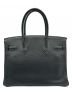 HERMES (エルメス) バーキン 30 ブラック×シルバー金具 サイズ:30：2000000円