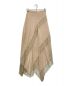 ROKH (ロク) ヘムスカート ベージュ サイズ:34 未使用品：5000円