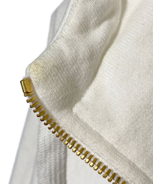 GUCCI（グッチ）GUCCI (グッチ) ウェブ＆GUCCI ラベル付き スウェットシャツ アイボリー サイズ:XSの古着・服飾アイテム