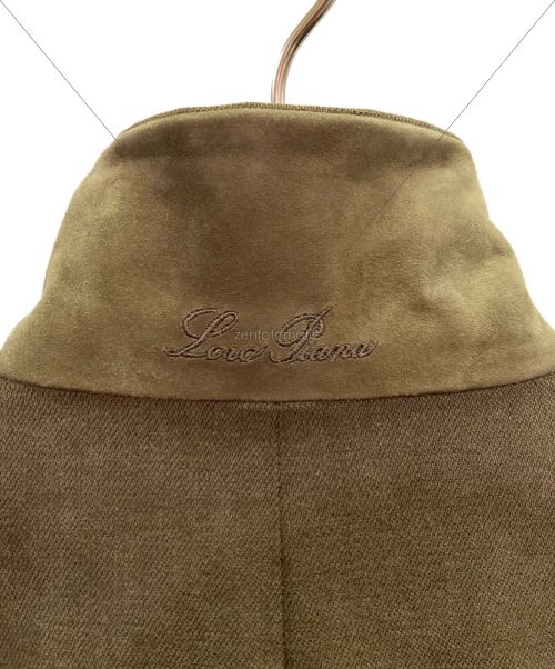 LORO PIANA（ロロピアーナ）LORO PIANA (ロロピアーナ) ライナー付レイヤードコート ブラウン サイズ:52の古着・服飾アイテム