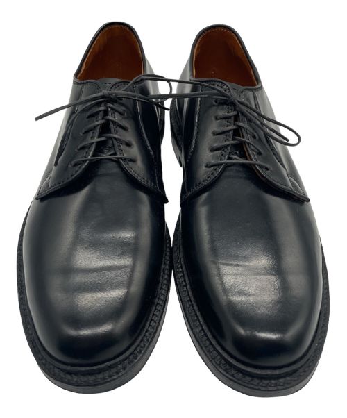 Alden（オールデン）Alden (オールデン) プレーントゥシューズ  ブラック サイズ:7の古着・服飾アイテム