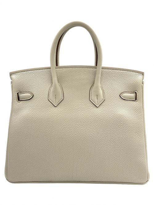 HERMES（エルメス）HERMES (エルメス) バーキン 25 クレ×シルバー金具 サイズ:25　の古着・服飾アイテム