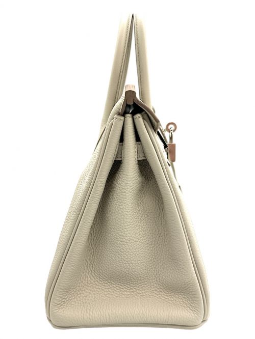 HERMES（エルメス）HERMES (エルメス) バーキン 25 クレ×シルバー金具 サイズ:25　の古着・服飾アイテム