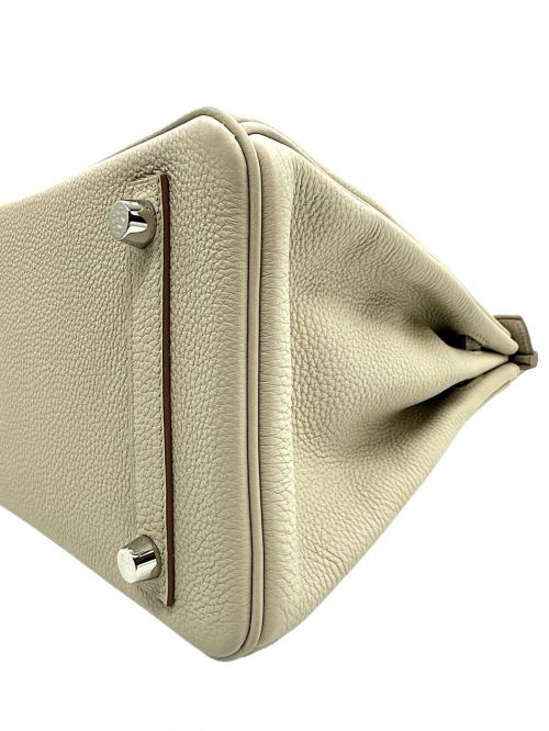 HERMES（エルメス）HERMES (エルメス) バーキン 25 クレ×シルバー金具 サイズ:25　の古着・服飾アイテム