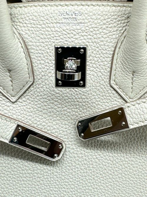 HERMES（エルメス）HERMES (エルメス) バーキン 25 クレ×シルバー金具 サイズ:25　の古着・服飾アイテム