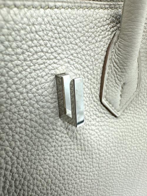 HERMES（エルメス）HERMES (エルメス) バーキン 25 クレ×シルバー金具 サイズ:25　の古着・服飾アイテム