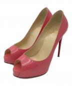 Christian Louboutinクリスチャン・ルブタン）の古着「パンプス」｜ショッキングピンク