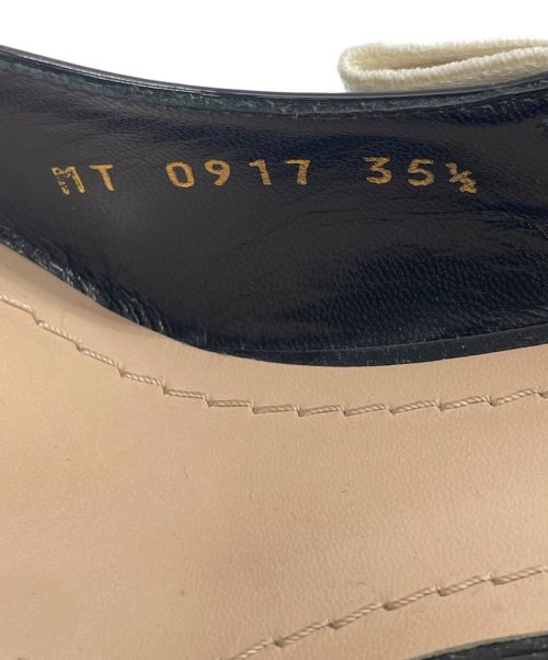 Christian Dior（クリスチャン ディオール）Christian Dior (クリスチャン ディオール) パテントミュール ブラック サイズ:35 1/2の古着・服飾アイテム