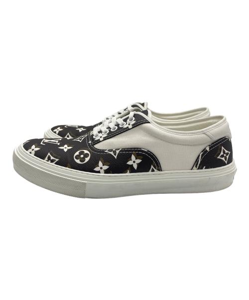 LOUIS VUITTON（ルイ ヴィトン）LOUIS VUITTON (ルイ ヴィトン) トロカデロラインスニーカー ブラウン×ホワイト サイズ:8の古着・服飾アイテム