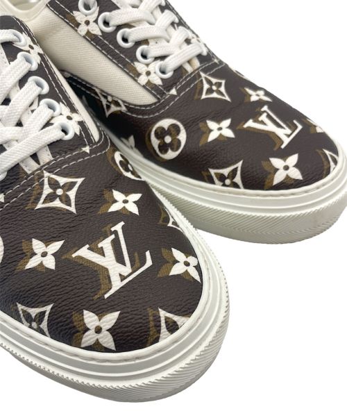 LOUIS VUITTON（ルイ ヴィトン）LOUIS VUITTON (ルイ ヴィトン) トロカデロラインスニーカー ブラウン×ホワイト サイズ:8の古着・服飾アイテム