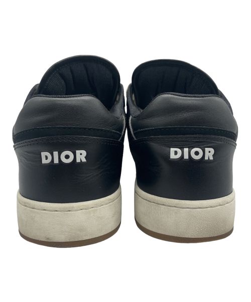 Christian Dior（クリスチャン ディオール）Christian Dior (クリスチャン ディオール) B27 ロートップスニーカー ブラック×ホワイト サイズ:43の古着・服飾アイテム