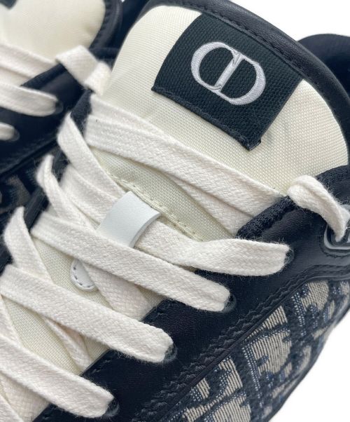 Christian Dior（クリスチャン ディオール）Christian Dior (クリスチャン ディオール) B27 ロートップスニーカー ブラック×ホワイト サイズ:43の古着・服飾アイテム