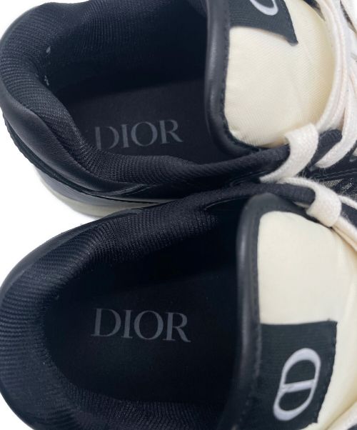 Christian Dior（クリスチャン ディオール）Christian Dior (クリスチャン ディオール) B27 ロートップスニーカー ブラック×ホワイト サイズ:43の古着・服飾アイテム