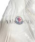 中古・古着 MONCLER (モンクレール) VALENTINO (ヴァレンティノ) ダウンジャケット ホワイト×ブラック サイズ:1：50000円
