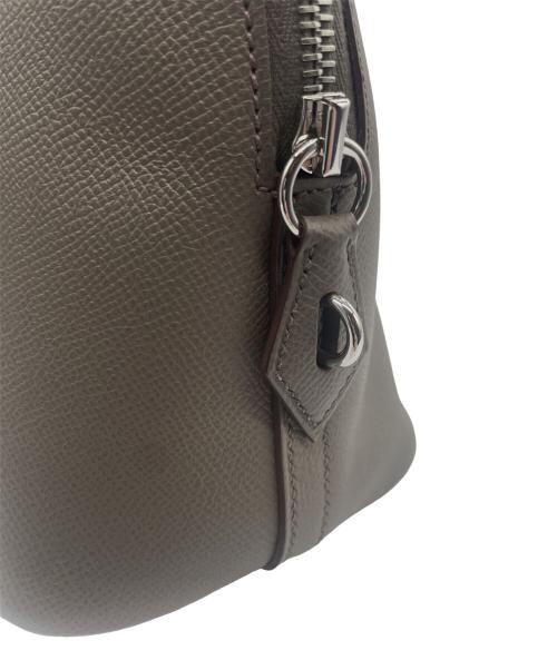 HERMES（エルメス）HERMES (エルメス) ボリード 1923 30/シルバー金具/ヴォーエプソン/グレー/D刻印 グレー サイズ:30の古着・服飾アイテム