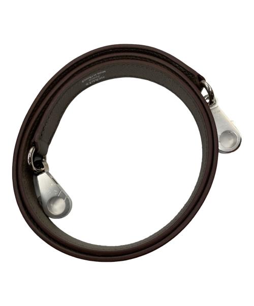 HERMES（エルメス）HERMES (エルメス) ボリード 1923 30/シルバー金具/ヴォーエプソン/グレー/D刻印 グレー サイズ:30の古着・服飾アイテム