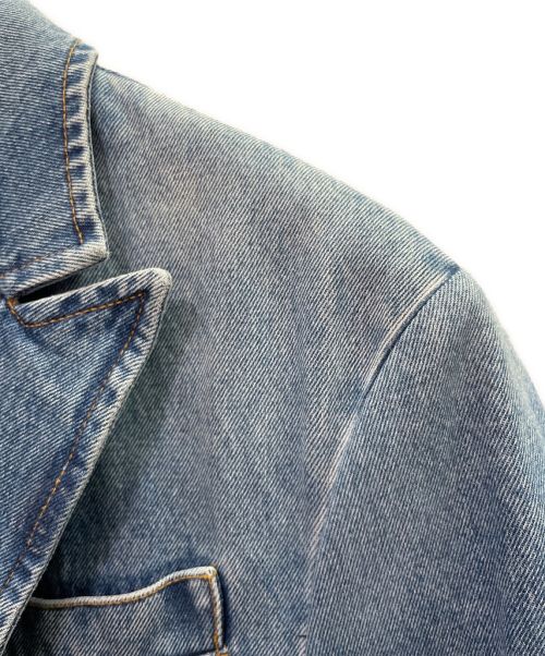 LOEWE（ロエベ）LOEWE (ロエベ) デニムテーラードジャケット スカイブルー サイズ:48の古着・服飾アイテム