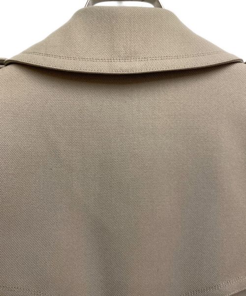 Saint Laurent Paris（サンローランパリ）Saint Laurent Paris (サンローランパリ) サイドスリットトレンチコート/14AW/エディ期/Archive ベージュ サイズ:46の古着・服飾アイテム