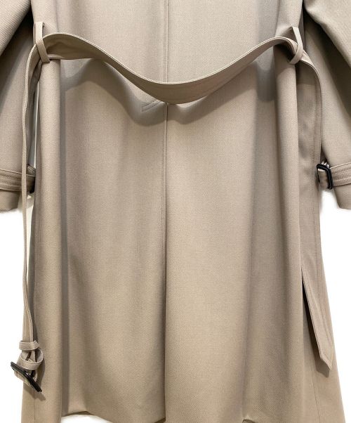 Saint Laurent Paris（サンローランパリ）Saint Laurent Paris (サンローランパリ) サイドスリットトレンチコート/14AW/エディ期/Archive ベージュ サイズ:46の古着・服飾アイテム