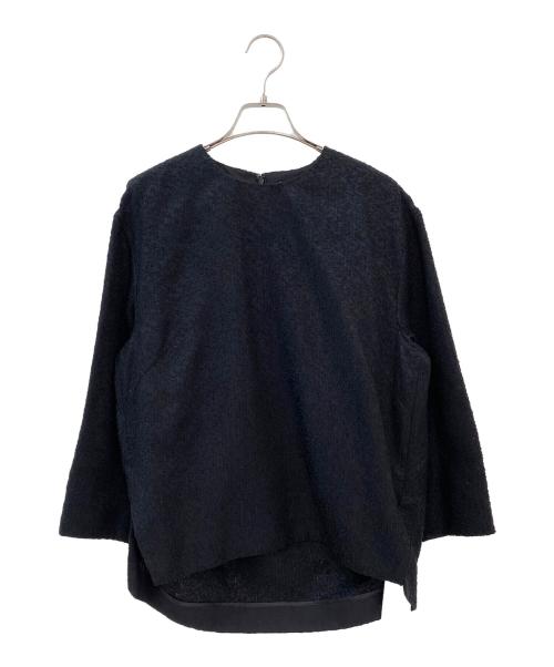 ADORE（アドーア）ADORE (アドーア) ラメブークレブラウス ブラック サイズ:38 未使用品の古着・服飾アイテム