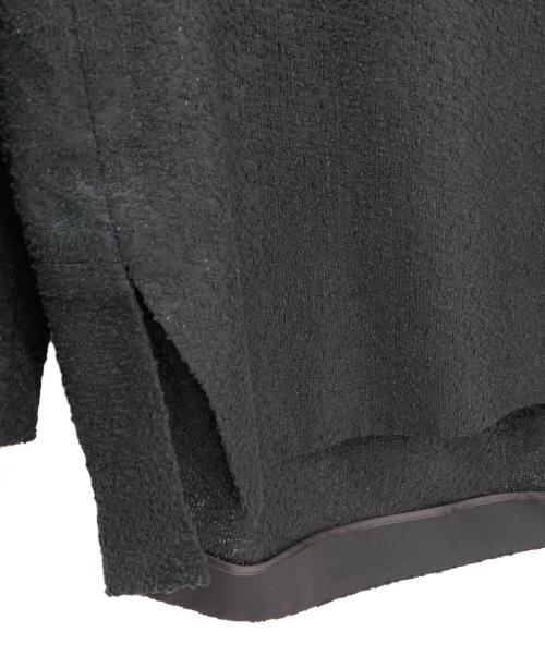 ADORE（アドーア）ADORE (アドーア) ラメブークレブラウス ブラック サイズ:38 未使用品の古着・服飾アイテム