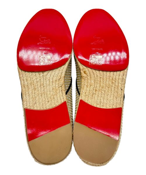 Christian Louboutin（クリスチャン・ルブタン）Christian Louboutin (クリスチャン・ルブタン) エスパチャッカ シューズ ベージュ サイズ:43の古着・服飾アイテム