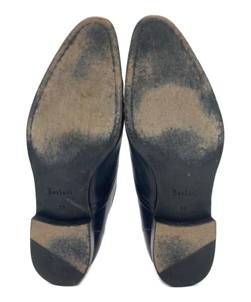 Berluti（ベルルッティ）Berluti (ベルルッティ) ストレートチップ ドレスシューズ ネイビー サイズ:10の古着・服飾アイテム