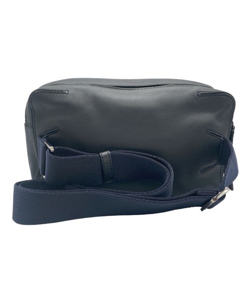 Berluti（ベルルッティ）Berluti (ベルルッティ) カリグラフィ レザー ボディバッグ ネイビー サイズ:-の古着・服飾アイテム