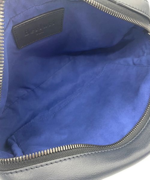 Berluti（ベルルッティ）Berluti (ベルルッティ) カリグラフィ レザー ボディバッグ ネイビー サイズ:-の古着・服飾アイテム