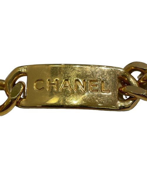 CHANEL（シャネル）CHANEL (シャネル) ココマークチェーンベルト ゴールドの古着・服飾アイテム