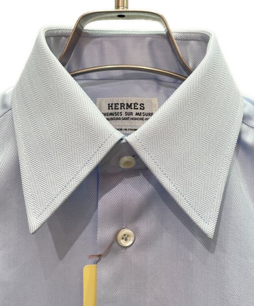 HERMES（エルメス）HERMES (エルメス) オックスフォードシャツ スカイブルー サイズ:- 未使用品の古着・服飾アイテム